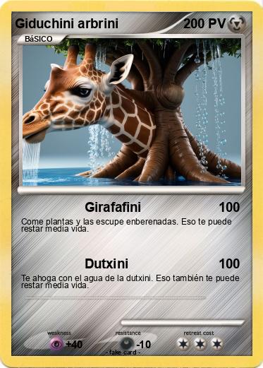 Pokemon Giduchini arbrini