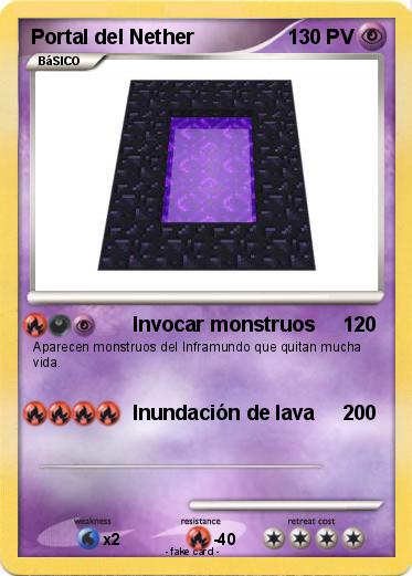 Pokemon Portal del Nether