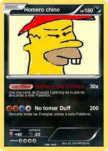Pokemon Homero chino