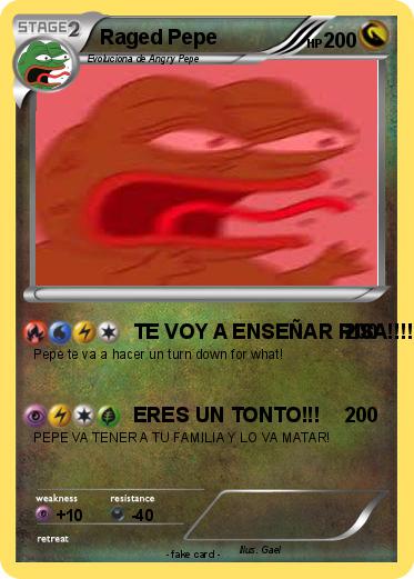 Pokemon Raged Pepe