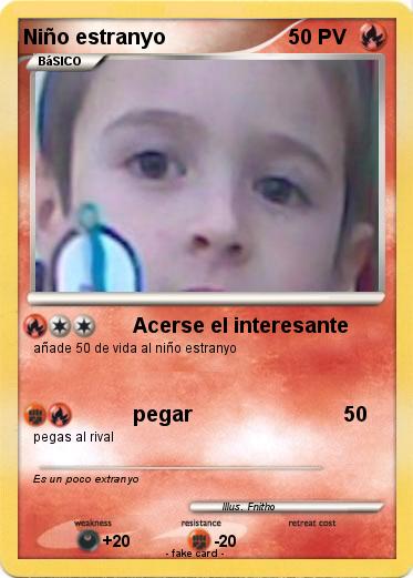 Pokemon Niño estranyo