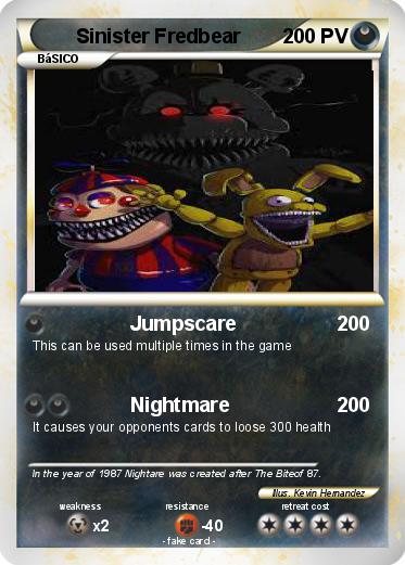 Pokemon Sinister Fredbear