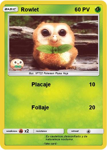 Pokemon Rowlet