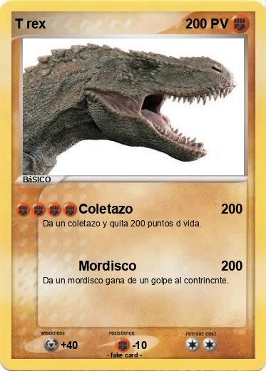 Pokemon T rex