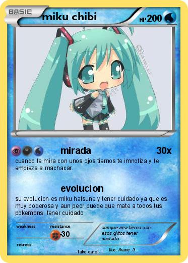 Pokemon miku chibi