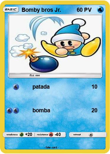 Pokemon Bomby bros Jr.