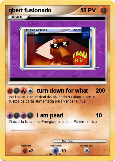 Pokemon qbert fusionado Pokemon qbert fusionado