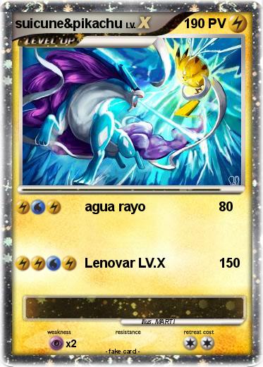 Pokemon suicune&pikachu