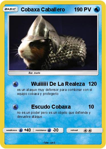Pokemon Cobaxa Caballero