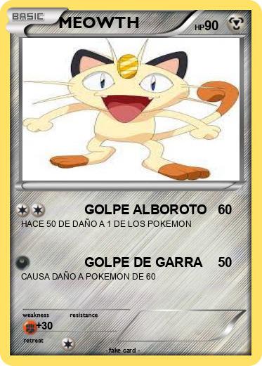 Pokemon MEOWTH