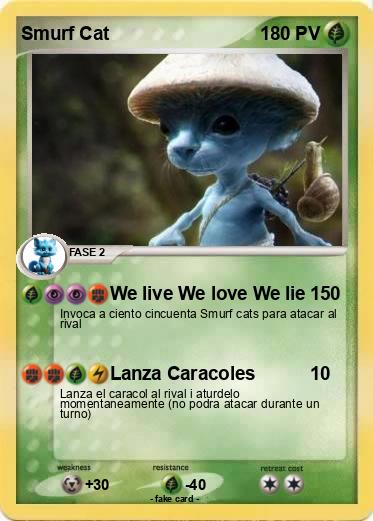 Pokemon Smurf Cat