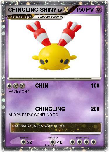 Pokemon CHINGLING SHINY