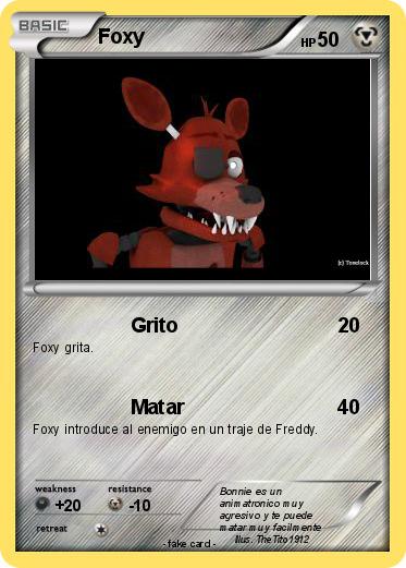 Pokemon Foxy Pokemon Foxy