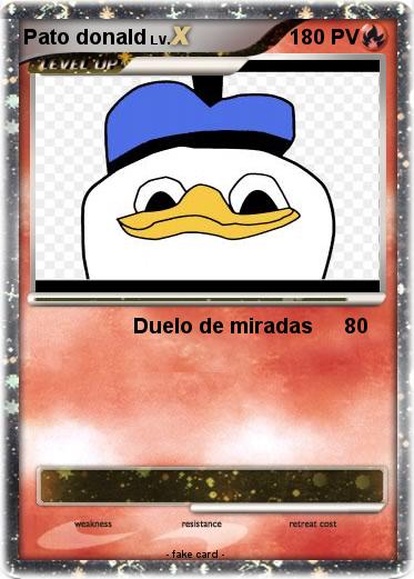 Pokemon Pato donald