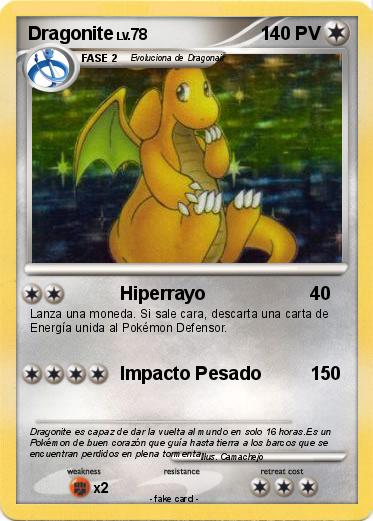 Pokemon Dragonite