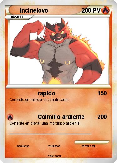 Pokemon incinelovo