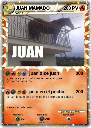 Pokemon JUAN MAMADO