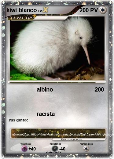 Pokemon kiwi blanco