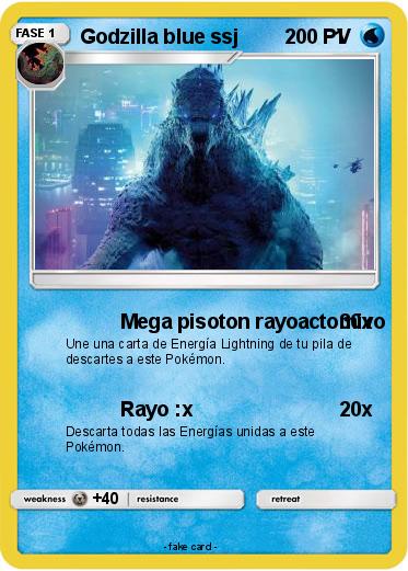 Pokemon Godzilla blue ssj                 1