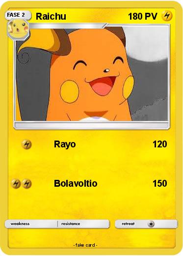 Pokemon Raichu
