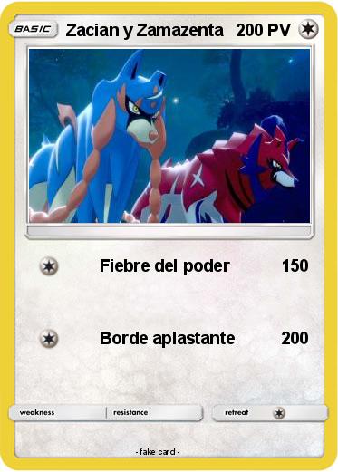 Pokemon Zacian y Zamazenta