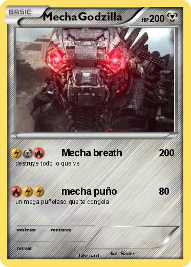 Pokemon MechaGodzilla
