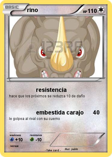 Pokemon rino