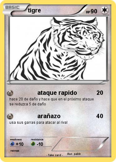 Pokemon tigre