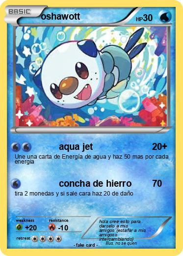 Pokemon oshawott