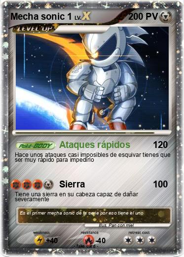 Pokemon Mecha sonic 1