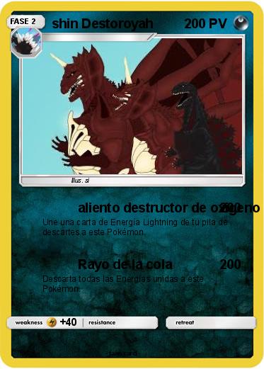 Pokemon shin Destoroyah