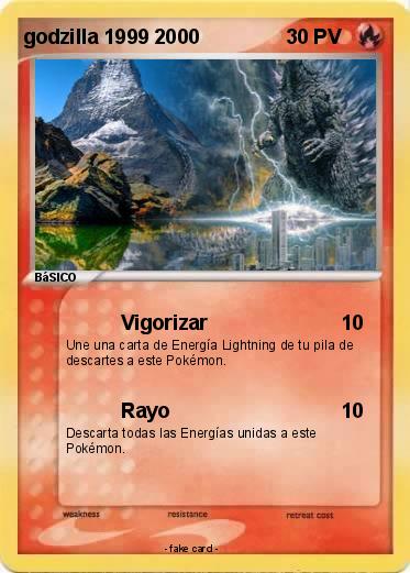 Pokemon godzilla 1999 2000