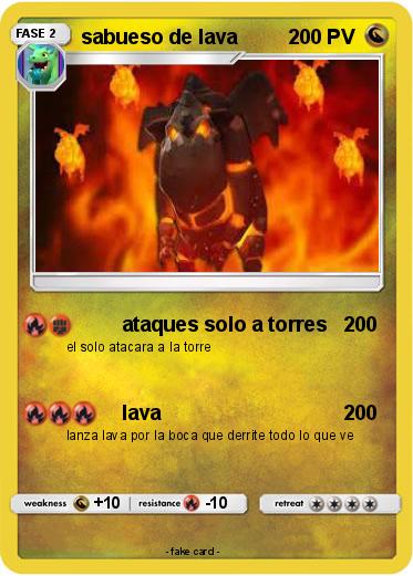 Pokemon sabueso de lava