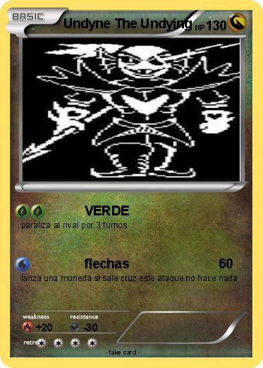 Pokemon Undyne The Undying