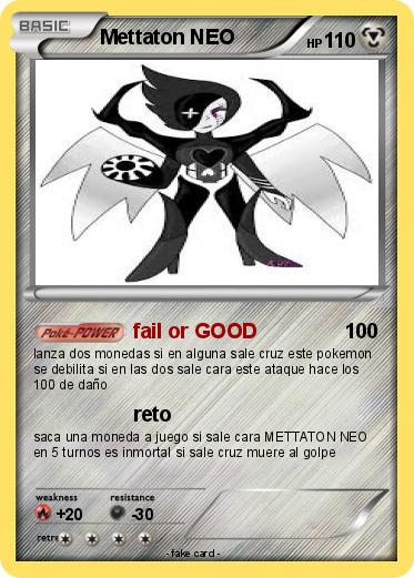 Pokemon Mettaton NEO