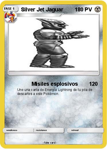 Pokemon Silver Jet Jaguar