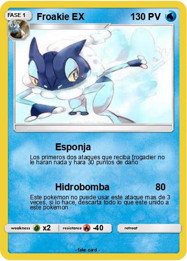 Pokemon Froakie EX