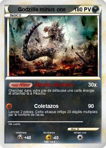 Pokemon Godzilla minus one