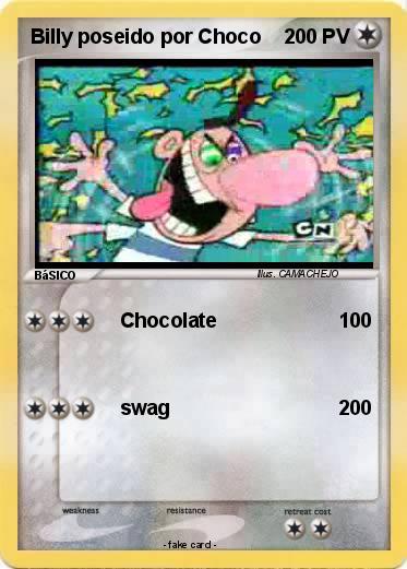 Pokemon Billy poseido por Choco