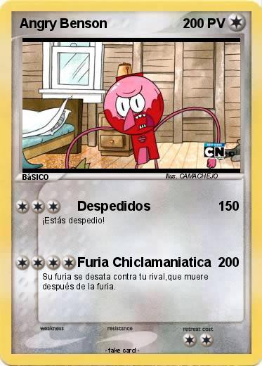 Pokemon Angry Benson