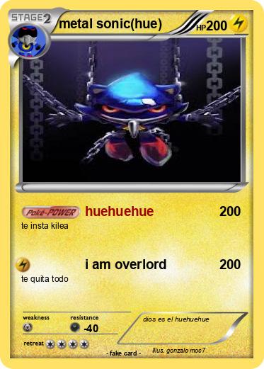 Pokemon metal sonic(hue)