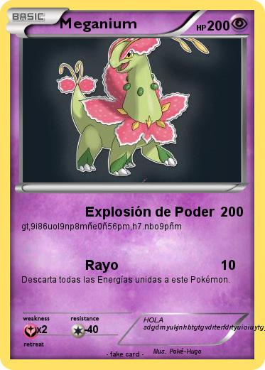 Pokemon Meganium