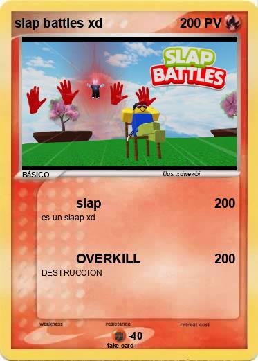 Pokemon slap battles xd