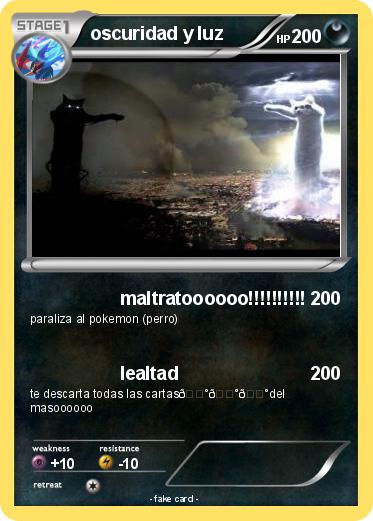 Pokemon oscuridad y luz