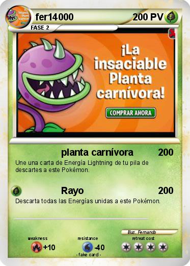 Pokemon Planta carnivora 8