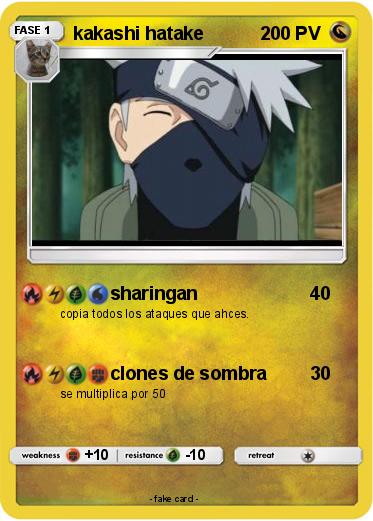 Pokemon kakashi hatake