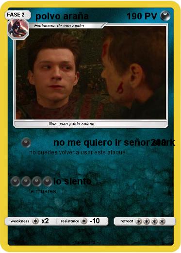 Pokemon polvo araña