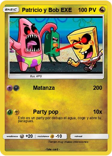 Pokemon Patricio y Bob EXE
