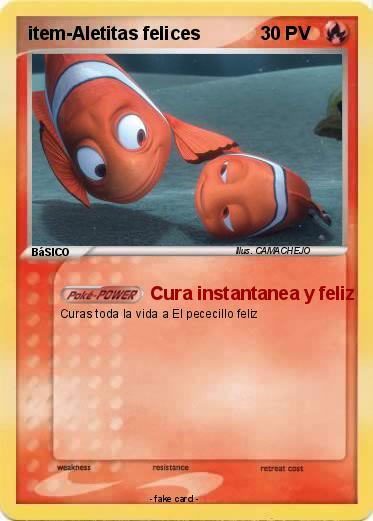 Pokemon item-Aletitas felices