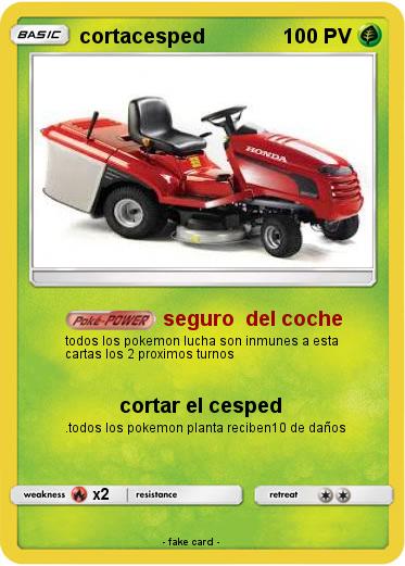 Pokemon cortacesped